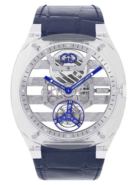 gucci skeleton top|Gucci high watchmaking positions.